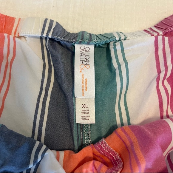 Striped Pajama Shorts - Picture 9 of 10